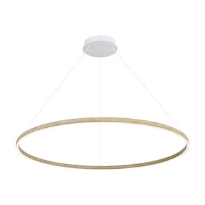 Veritas - 175W 1 LED Chandelier-1.13 Inch Tall and 70.88 Inch Wide - 1405858