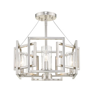 Marco - 4 Light Semi-flush Mount-16.38 Inches Tall and 16 Inches Wide - 925610