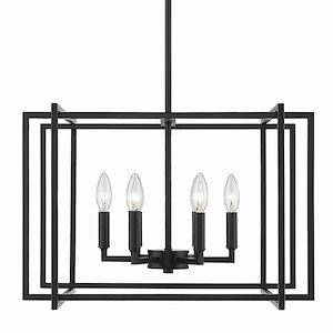 Tribeca - Chandelier 6 Light Steel in Variety of style - 14.5 Inches high by 21 Inches wide