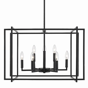 Tribeca - Chandelier 9 Light Steel in Variety of style - 17.5 Inches high by 26 Inches wide