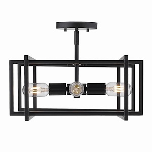Tribeca - 4 Light Semi-Flush Mount in Variety of style - 11.25 Inches high by 15.5 Inches wide - 925617