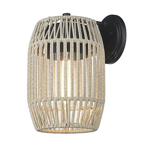 Seabrooke - 1 Light Large Outdoor Wall Sconce-12.38 Inches Tall and 7.5 Inches Wide - 1263027