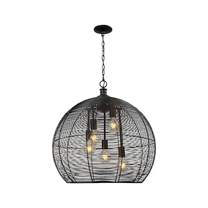 Calypso - 5 Light Pendant-25.75 Inch Tall and 24.88 Inch Wide - 1405901