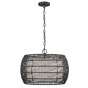 Everly - 4 Light Pendant-13.5 Inches Tall and 19 Inches Wide