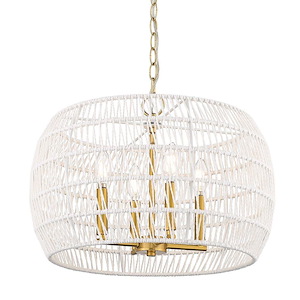 Ellie - 4 Light Chandelier-13.5 Inch Tall and 19 Inch Wide - 1405906