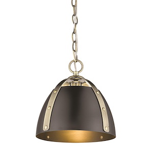 Aldrich - 1 Light Small Pendant in Durable style - 82 Inches high by 10 Inches wide - 883290