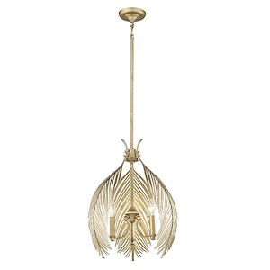 Cay - 3 Light Pendant-19 Inches Tall and 14.38 Inches Wide