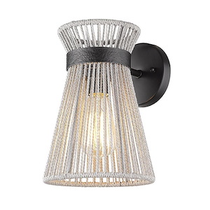 Avon - 1 Light Wall Sconce in Elegant style - 10.88 Inches high by 7.63 Inches wide
