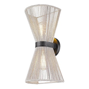 Avon - 2 Light Wall Sconce in Elegant style - 16.63 Inches high by 8.13 Inches wide