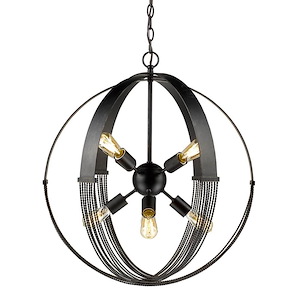 Carter - 8 Light Pendant in Durable style - 27 Inches high by 24 Inches wide - 1218091