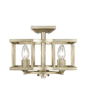 Bellare - 4 Light Semi-Flush Mount in Sturdy style - 10.25 Inches high by 12.5 Inches wide