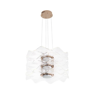 Vetrina - 62.2W 1 LED Pendant-13 Inch Tall and 23.38 Inch Wide - 1405955