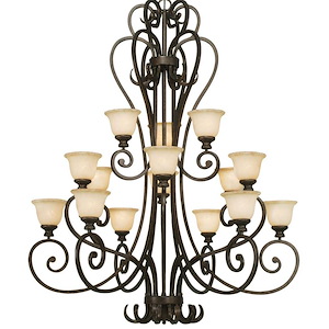 Heartwood - 3 Tier Chandelier in Variety of style - 62.25 Inches high by 47.5 Inches wide - 1218081