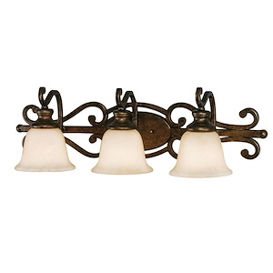 Heartwood - 3 Light Vanity in Variety of style - 9 Inches high by 29.5 Inches wide - 1218097