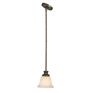 Heartwood - 1 Light Mini Pendant in Variety of style - 51.5 Inches high by 6.75 Inches wide
