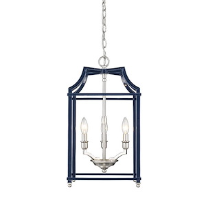 Leighton - 3 Light Pendant in Sturdy style - 21.75 Inches high by 11.75 Inches wide - 925650