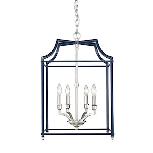 Leighton - 4 Light Pendant in Sturdy style - 25.75 Inches high by 16.75 Inches wide - 925651