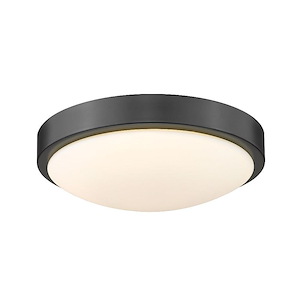 Gabi - 10 Inch 16W 1 LED Flush Mount in Streamlined style - 2.88 Inches high by 10 Inches wide - 1037286