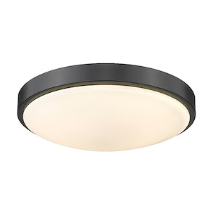 Gabi - 12.25 Inch 24W 1 LED Flush Mount in Streamlined style - 3 Inches high by 12.25 Inches wide - 1037287