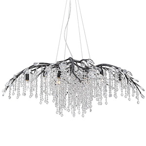 Autumn Twilight - 12 Light Chandelier in Organic style - 15.5 Inches high by 40 Inches wide
