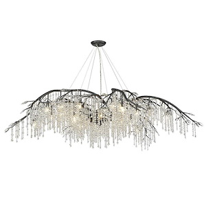 Autumn Twilight - 24 Light Chandelier in Organic style - 23 Inches high by 78 Inches wide - 1044943