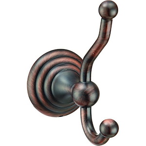 Stockton Collection 5.17 Inch Double Robe Hook