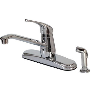 10.50 Inch Single Handle Kitchen Faucet with Spray