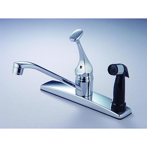10 Inch Single Handle Kitchen Faucet with Spray
