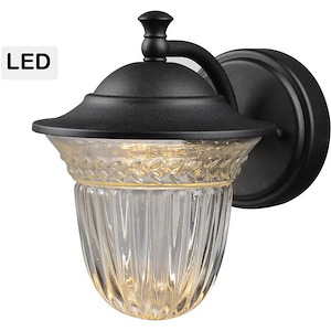 8.75 Inch 10W 1 LED Small Outdoor Wall Lantern