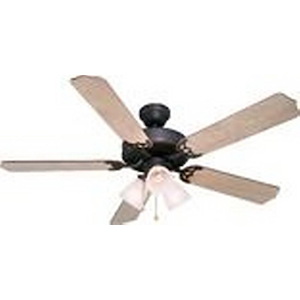 Palladium - 52Inch 5 Blade Ceiling Fan with Light Kit and Pull Chain Control - 1221114