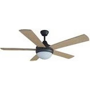 Riverchase - 52Inch 5 Blade Ceiling Fan with Light Kit and Handheld Control - 1220804