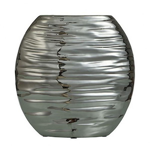 Delphi - Short Vase In Modern Style-12 Inches Tall and 13 Inches Wide