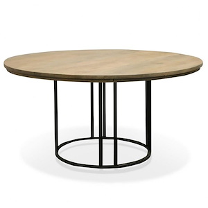 Malec - Dining Table In Contemporary Style-31 Inches Tall and 60 Inches Wide