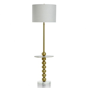 Dobbins - 1 Light Floor Lamp In Modern Style-64 Inches Tall and 19 Inches Wide