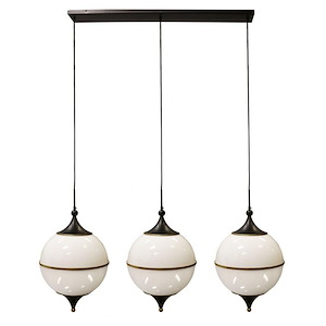 Benedict - 9 Light Pendant In Vintage Style-29.25 Inches Tall and 15.25 Inches Wide