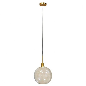 Luca - 1 Light Pendant In Industrial Style-60 Inches Tall and 11.75 Inches Wide - 1294157