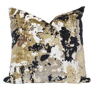 Cosmo - Throw Pillow with Down Feather Insert In Contemporary Style-24 Inches Tall and 24 Inches Wide