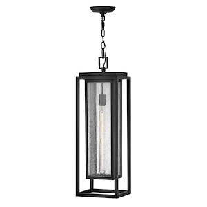 Republic - 12W 1 LED Outdoor Hanging Lantern-27.5 Inch Tall and 9 Inch Wide - 1428706