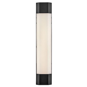 Facet - 24W LED Large Outdoor Wall Lantern-23.75 Inches Tall and 4.5 Inches Wide - 1338720