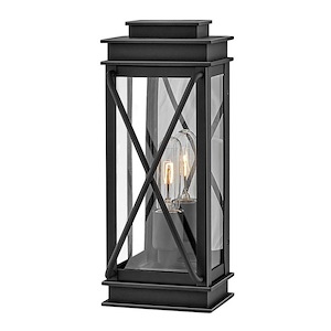Montecito - 1 Light Small Outdoor Wall Mount Lantern in Transitional Style - 6 Inches Wide by 15 Inches High - 1054012