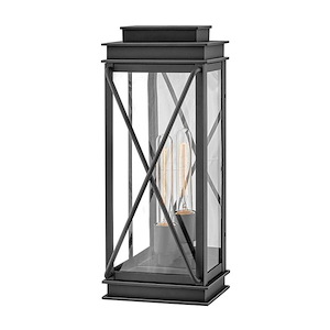 Montecito - 1 Light Medium Outdoor Wall Mount Lantern in Transitional Style - 7.5 Inches Wide by 18.75 Inches High - 1054014