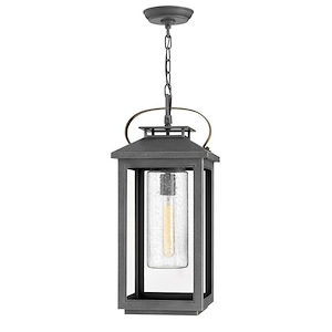 Atwater - 1 Light Medium Outdoor Hanging Lantern in Traditional-Coastal Style - 9.5 Inches Wide by 21.5 Inches High