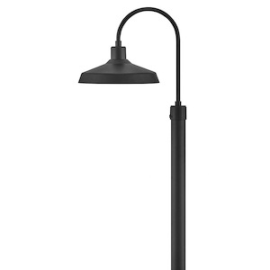 Forge - 14W 1 LED Outdoor Large Post Top Lantern In Traditional Style-22 Inches Tall and 16 Inches Wide