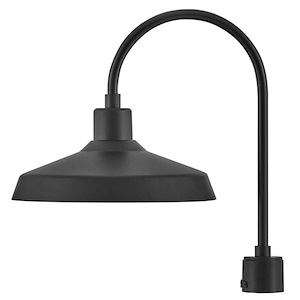 Forge - 14W 1 LED Outdoor Large Post Top Lantern In Traditional Style-22 Inches Tall and 16 Inches Wide - 1292743