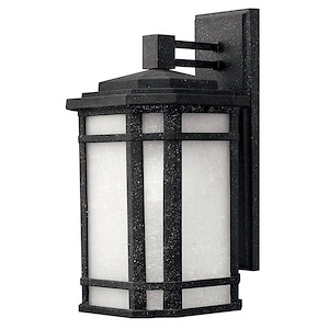 Cherry Creek - One Light Outdoor Medium Wall Mount in Transitional and Craftsman Style - 8.5 Inches Wide by 15.25 Inches High - 755636