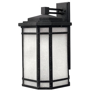 Cherry Creek - One Light Outdoor Large Wall Mount in Transitional and Craftsman Style - 12 Inches Wide by 20.5 Inches High