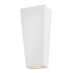 Cruz - 13W 2 LED Outdoor Large Wall Lantern In Modern Style-16.5 Inches Tall and 7.25 Inches Wide