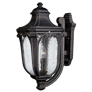 Trafalgar - 3 Light Medium Outdoor Wall Lantern in Traditional Style - 10 Inches Wide by 22 Inches High