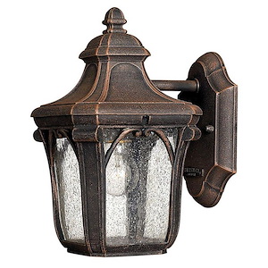 Trafalgar - 1 Light Extra Small Outdoor Wall Lantern in Traditional Style - 6 Inches Wide by 10 Inches High - 755647