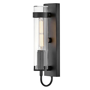 Ryden - 8W 1 LED Outdoor Medium Wall Mount Lantern-16 Inches Tall and 4.5 Inches Wide - 1292744